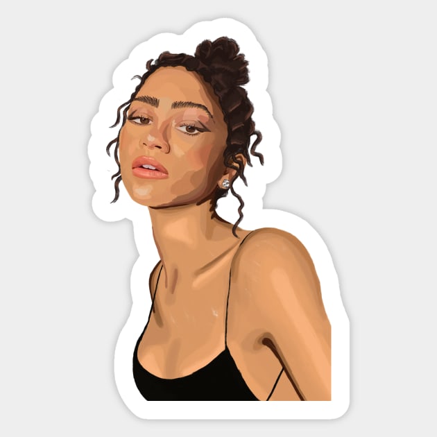 zendaya gorgeous Sticker by mckhowdesign